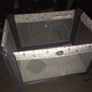 Baby play pen, used twice. Opened last week !